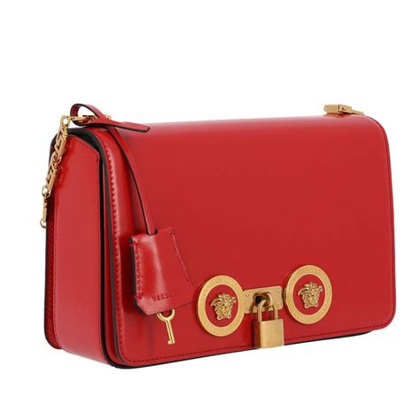 borsa a tracolla rosso versace|BORSE LA MEDUSA DONNA .